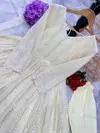 Designer Chikankari Anarkali Readymade Suits Wholesale Market In Surat With Price
